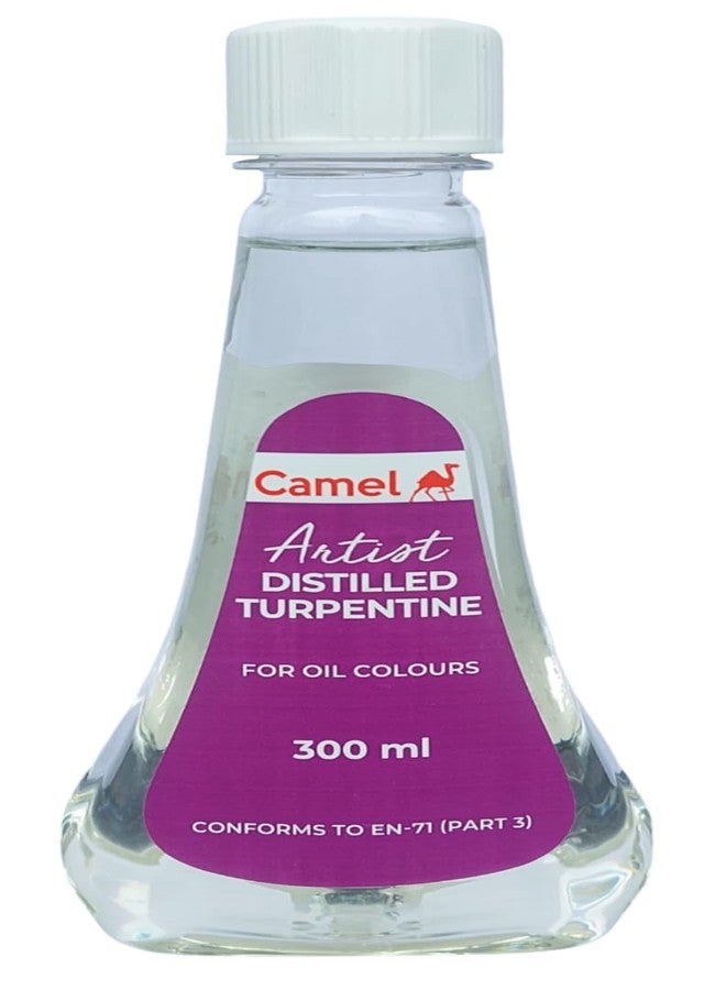 Camel Artist Distilled Turpentine For Oil Colours 300ml. (Pack of 1) - Image 1